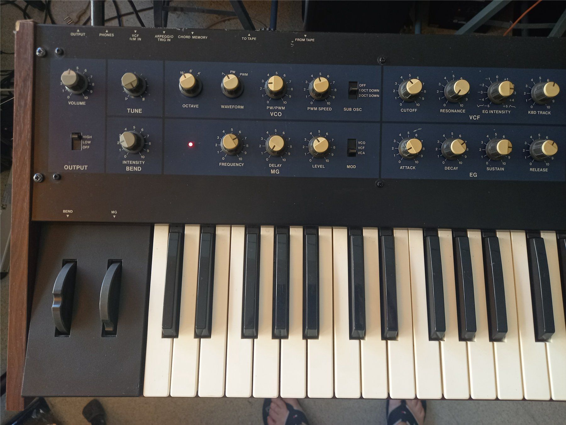 Korg Instruments de musique: Korg Polysix Synthesizer – D'occasion à Luzern par garlicia 2