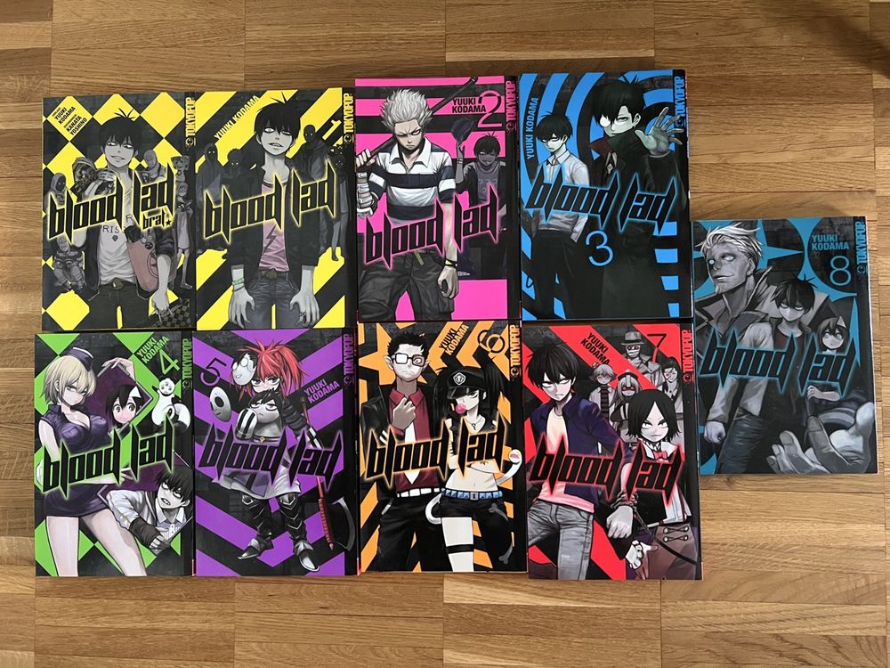Fumetti: Blood Lad Manga Band 0-8 – Usato da Malters venduto da myr_r8cc