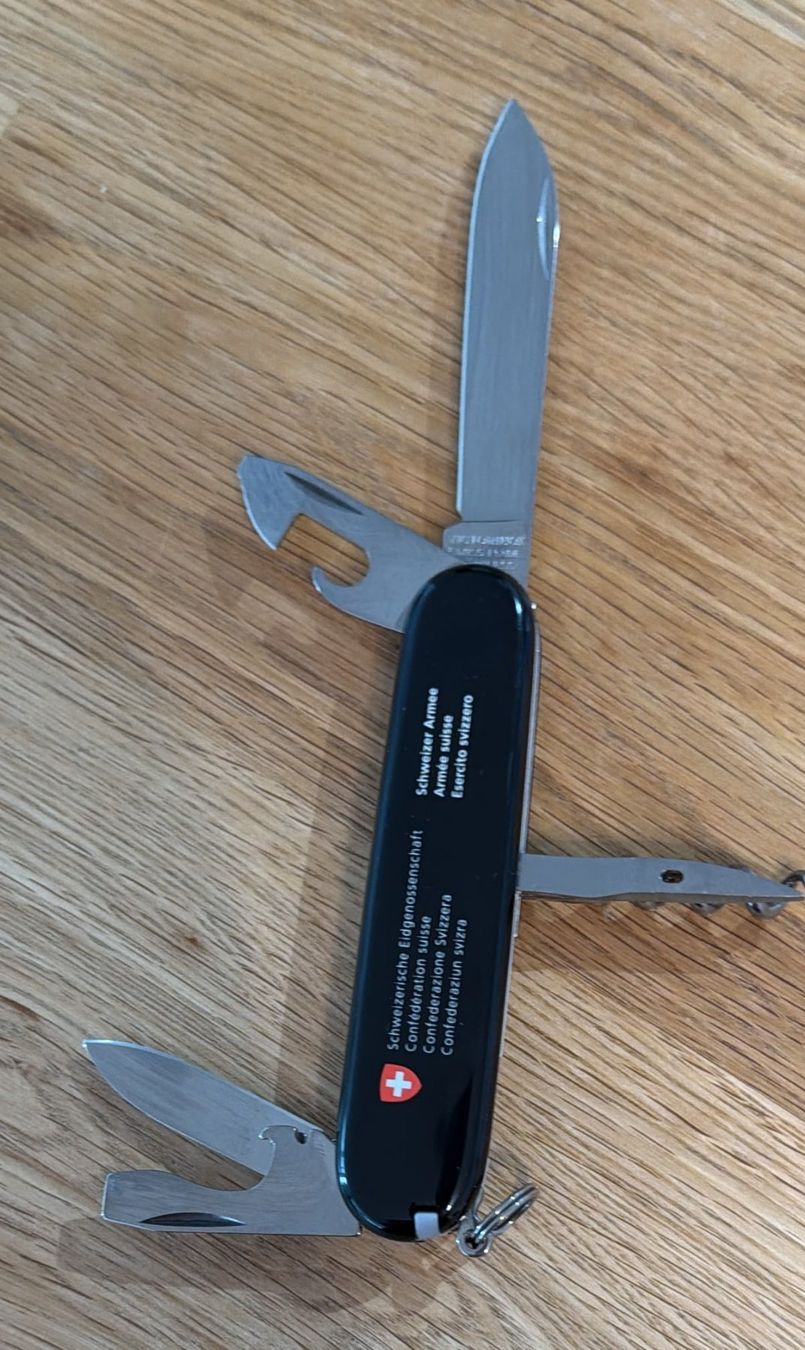 Victorinox Coltelli tascabile: VICTORINOX SACKMESSER SCHWEIZER ARMEE – Usato da Zürich venduto da Frei-Occasionen 2