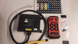 Funksteuerung 4 Kanal Kran Fernsteuerung 433MHz ≥100m 230V