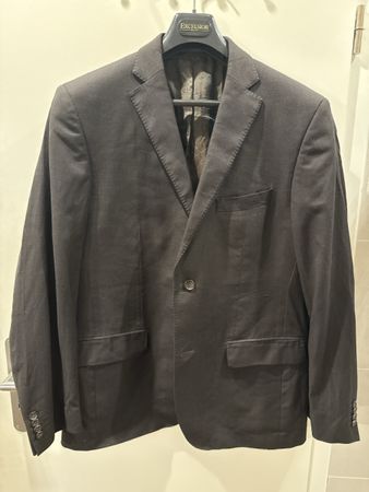 Veste Jerem Black tissu Cerutti Super 130’s - L