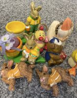 Niedliche Osterfiguren-Sammlung: Hasen, Küken & mehr!