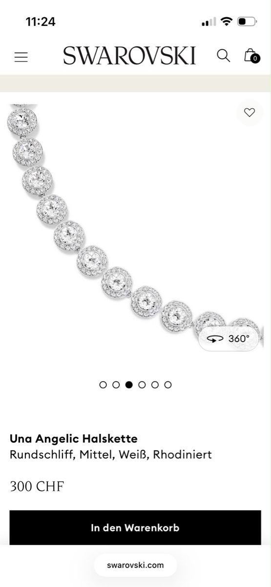 Swarovski Catenine: Swarowski Una Angelic Halskette – Usato da Aarau venduto da mat_9kvv 3