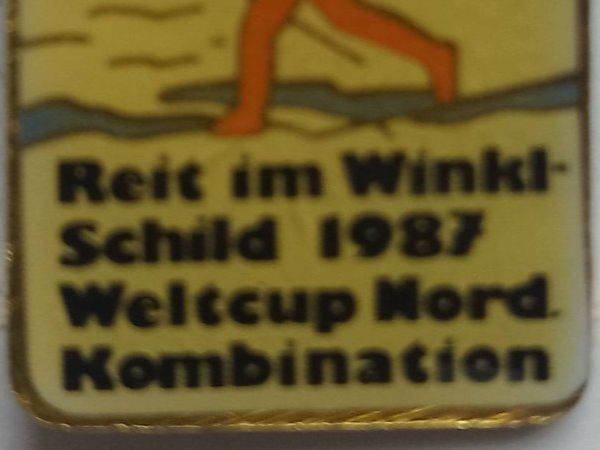 Placchette & Badge: Weltcup nord Kombination - 1987 – Usato da Sorengo venduto da 74in 2