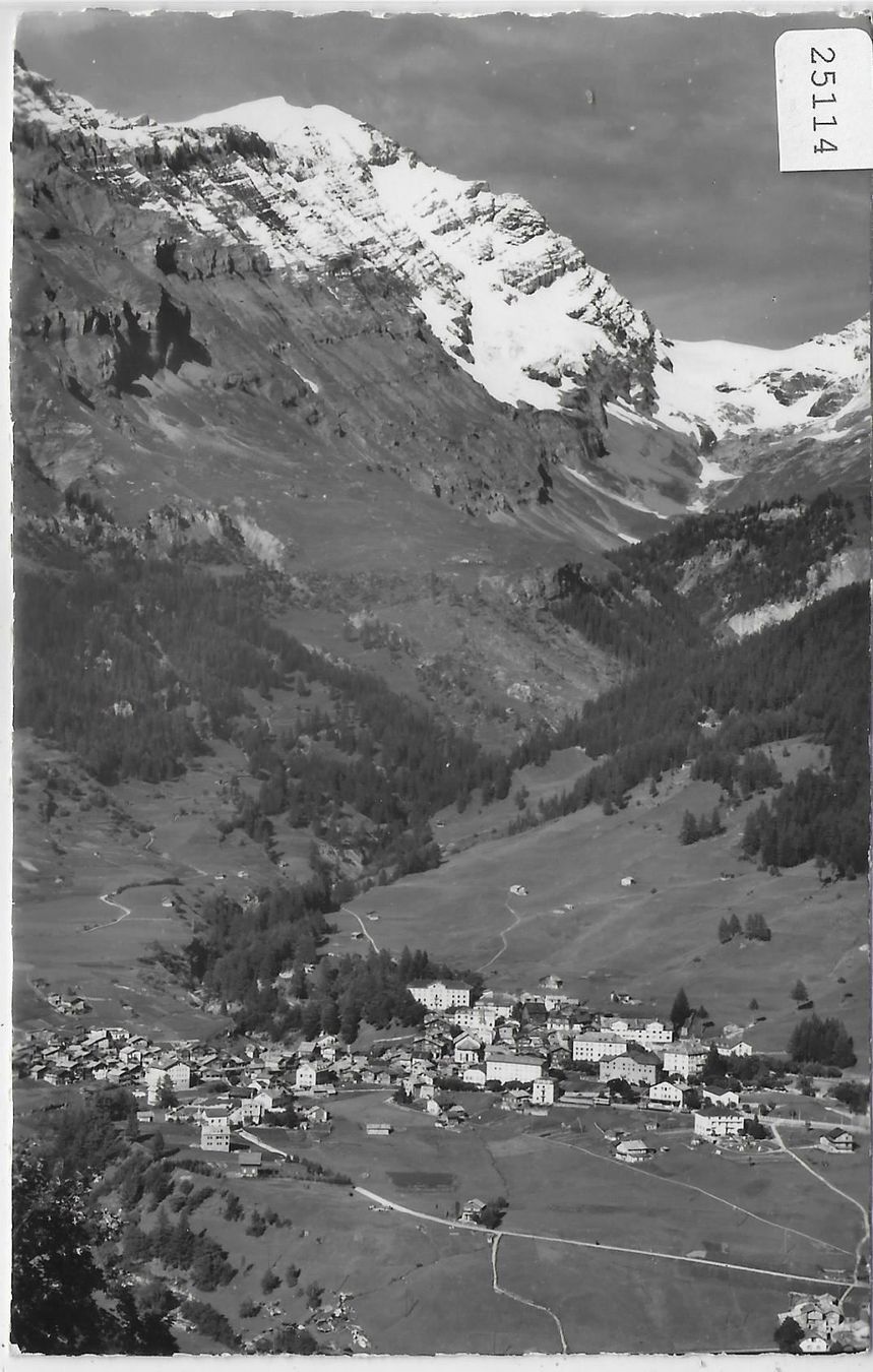 Cartes postales: Leukerbad mit Balmhorn – Antique à Ettingen par Kartenplanet