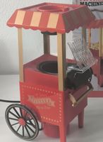 Popcornmaschine rot mit Zubehör neuwertig