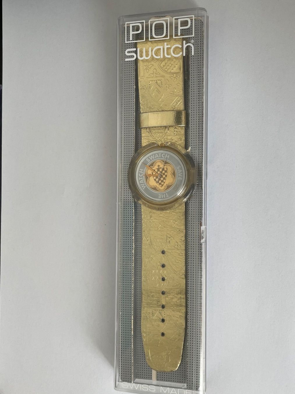 Swatch Uhren: Swatch POP Guinewere- PKW169 – Gebraucht aus St. Gallen von Gallus8