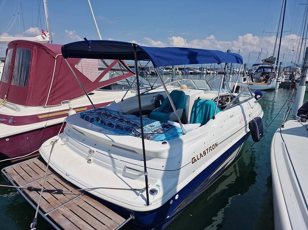 Barche: Top Sportboot Glastron GS 229 incl. Trailer – Usato da Arbon venduto da Heiasi