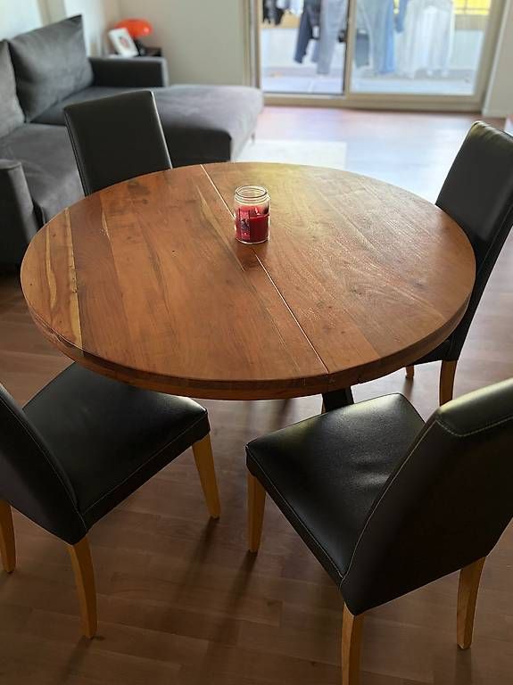 Tische: Table à manger ronde  Ø120 cm – Gebraucht aus Neuchâtel von gon_hvy2