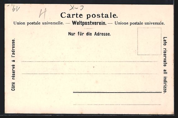 Cartoline postali: Rheinfelden, Strassenpartie mit Blick zu – Usato da Berlin venduto da bartko-reher 1