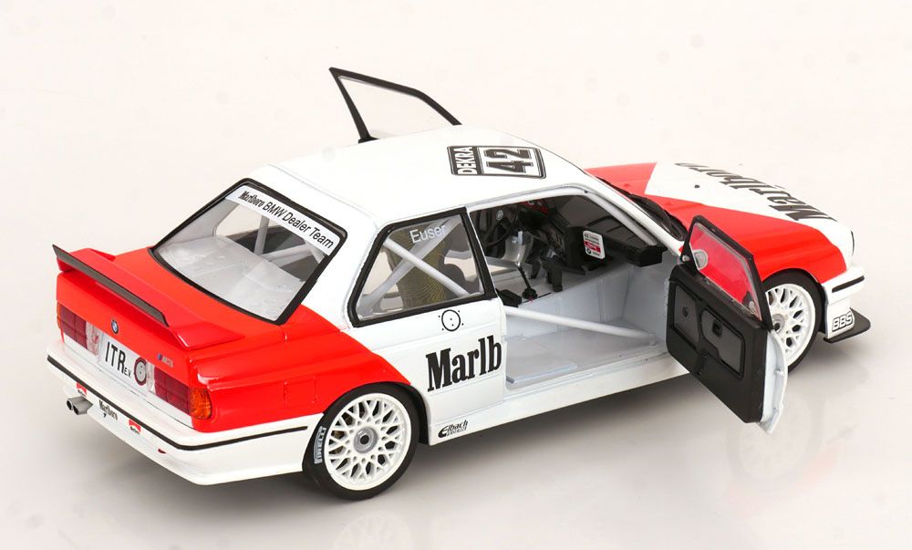 BMW Modellini d'auto: BMW M3 E30 #42 ZOLDER 1991 EUSER 1:18 WERK83 – Nuovo e nell'imballaggio originale da Suhr venduto da Moebelsiralfred 3