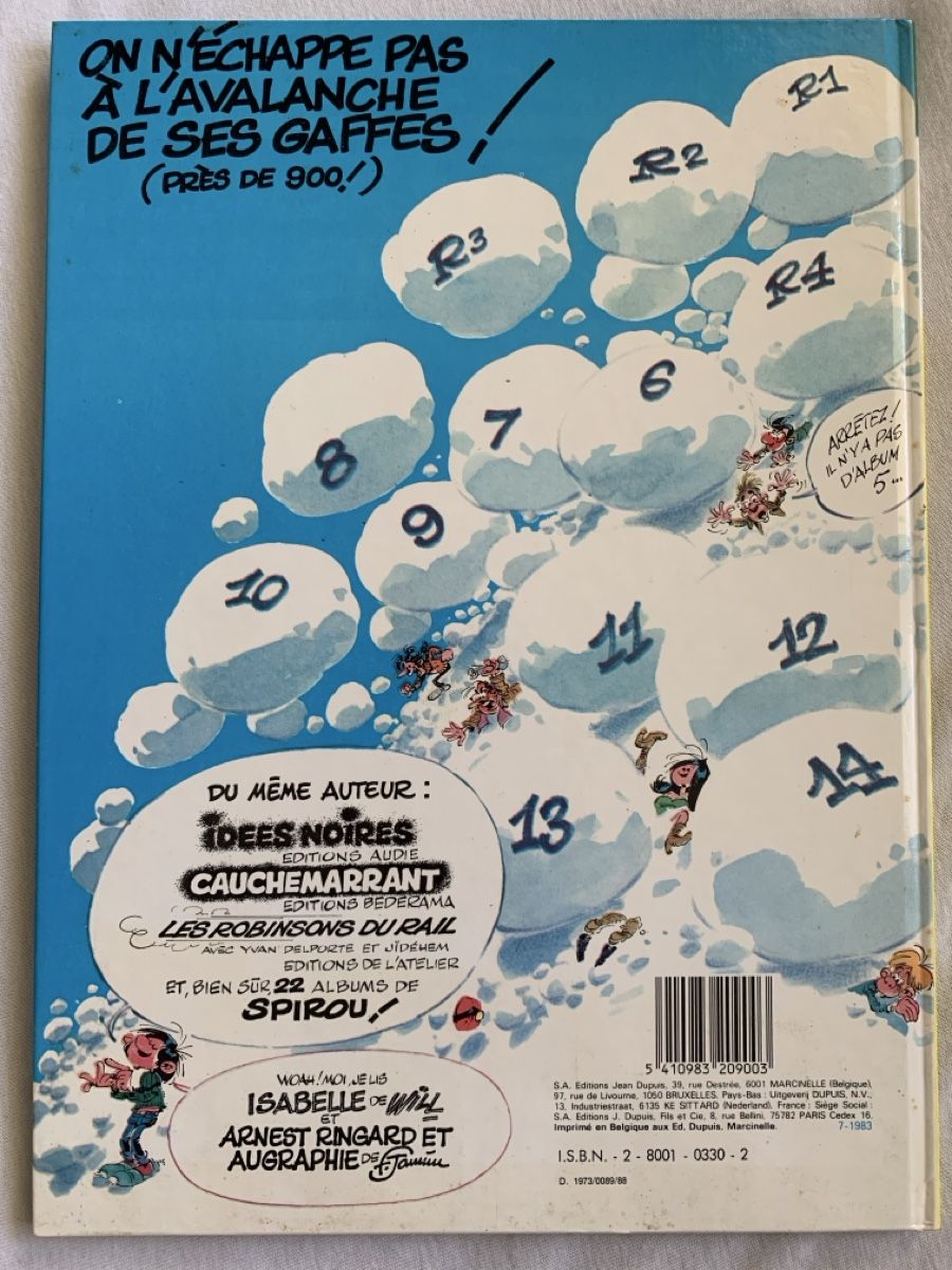 Fumetti: BD: Gaston lagaffe - T11 TBE – Usato da Gland venduto da thi_tv5t 1