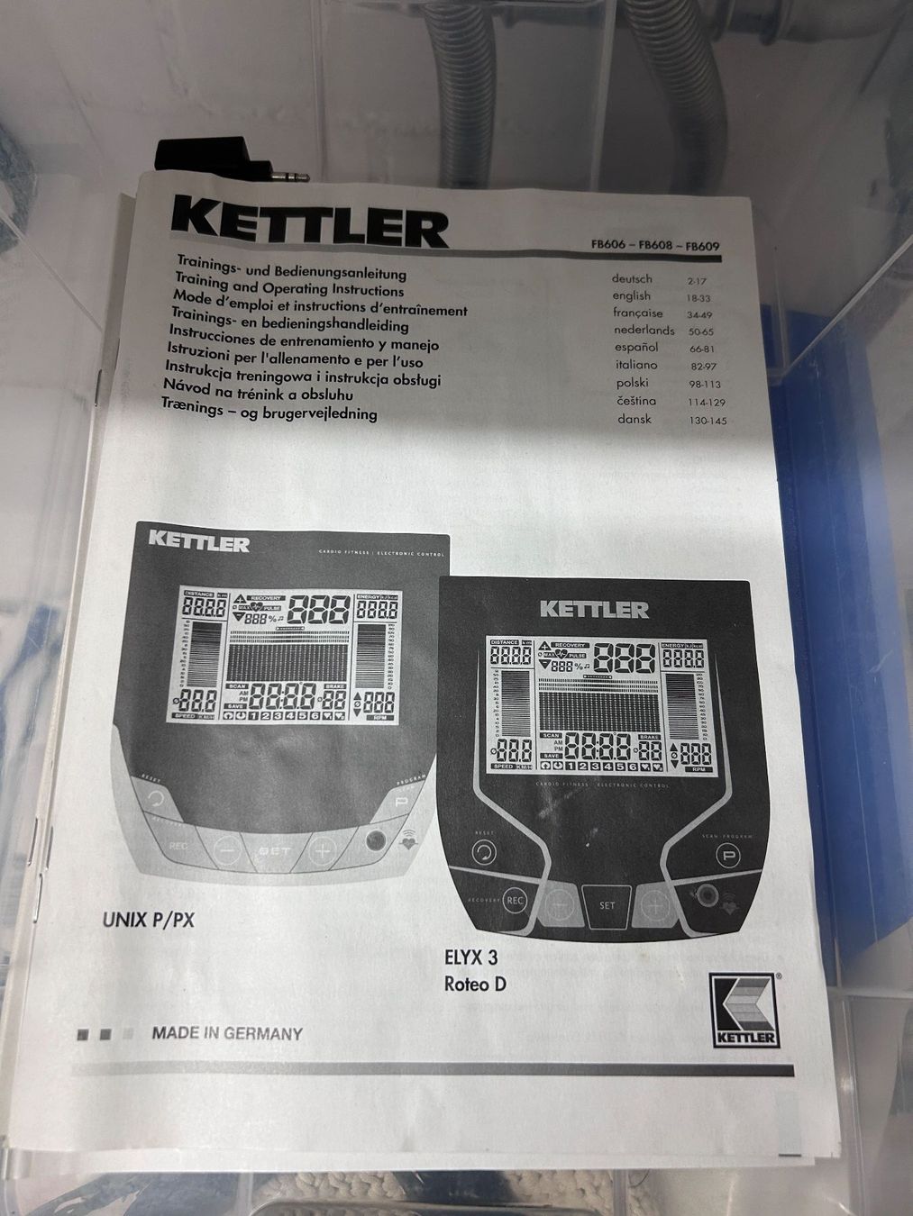 Kettler Hometrainer: Crosstrainer Kettler – Usato da Freienstein venduto da SHS02 4