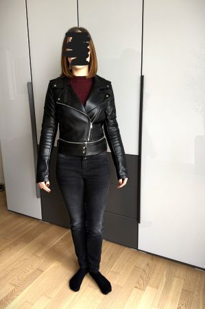 GUESS Kunst-Lederjacke XS/S