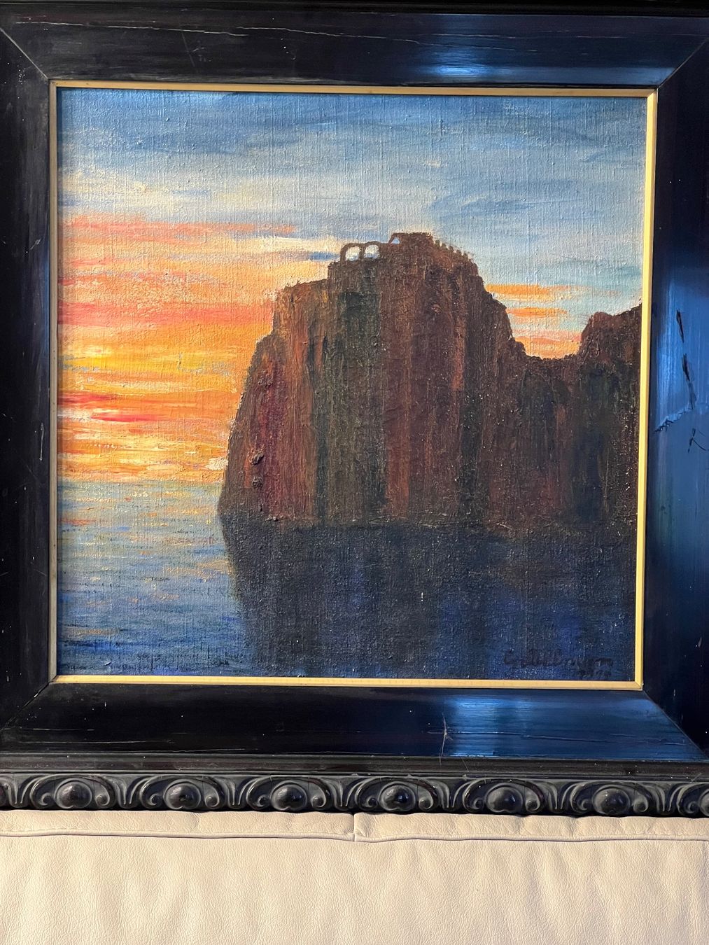 Gemälde: Impressionistische Arbeit von 1919 – Gebraucht aus Basel von pmART 1