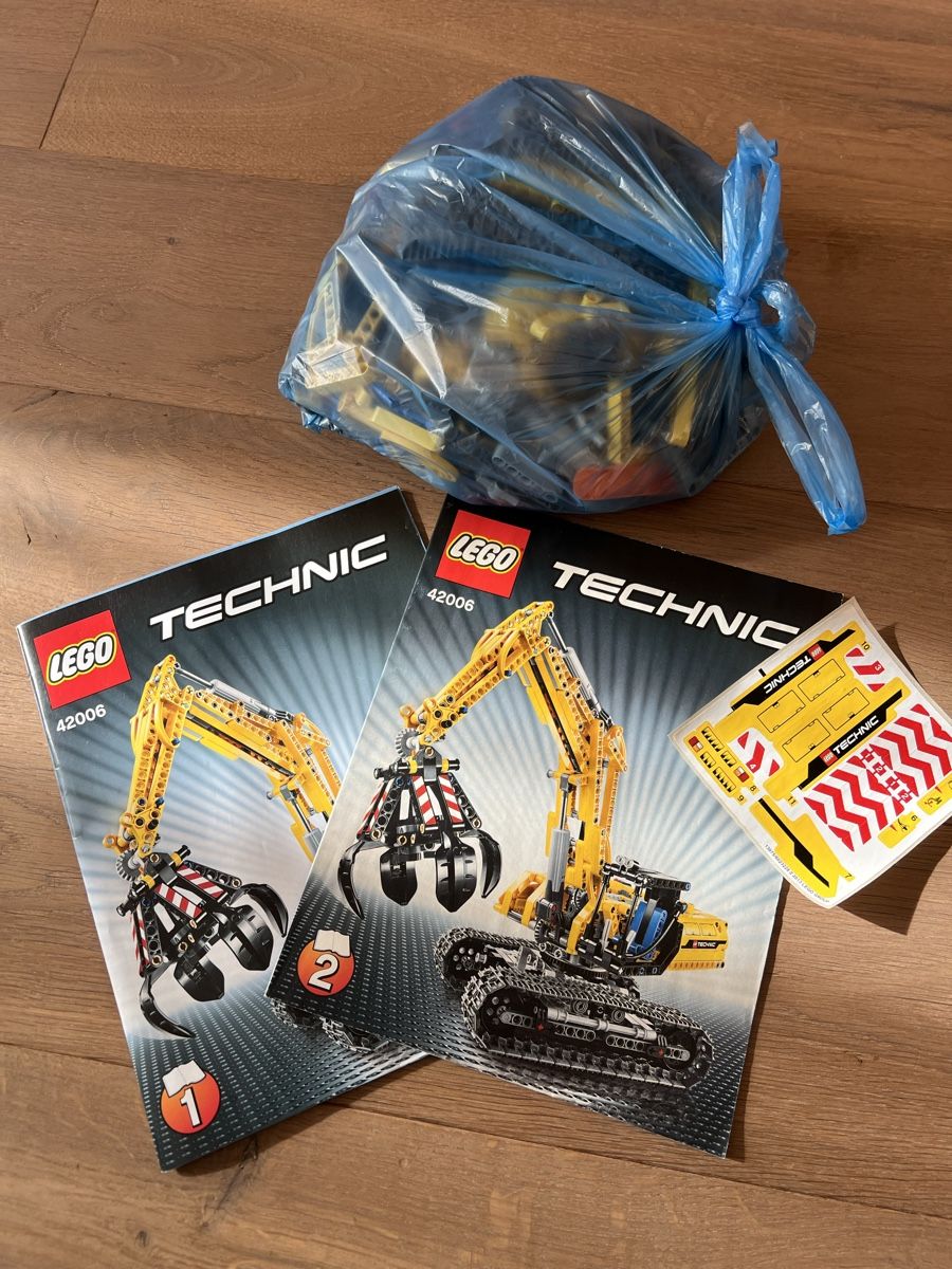 Lego Giocattoli: Lego Technik Raupenbagger 42006 – Usato da Zollikerberg venduto da Quicklebendig 2