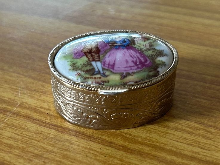 Altro in Cosmetici & Cura: Pillendose  Schmuckdose Geschenkdose Vintage 70er 80er – Usato da Steffisburg venduto da smocky17 1