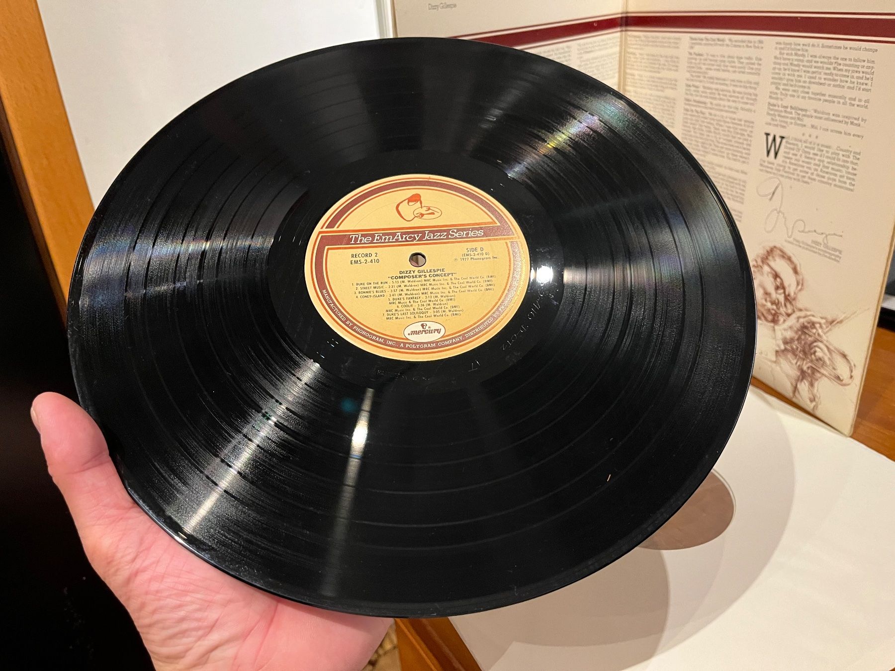 Dischi in vinile: Dizzy Gillespie - Composer's Concepts – Usato da Küsnacht ZH venduto da JazzRecords 6