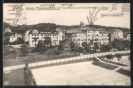 Zürich, Pflegerinnenschule mit Frauensp
