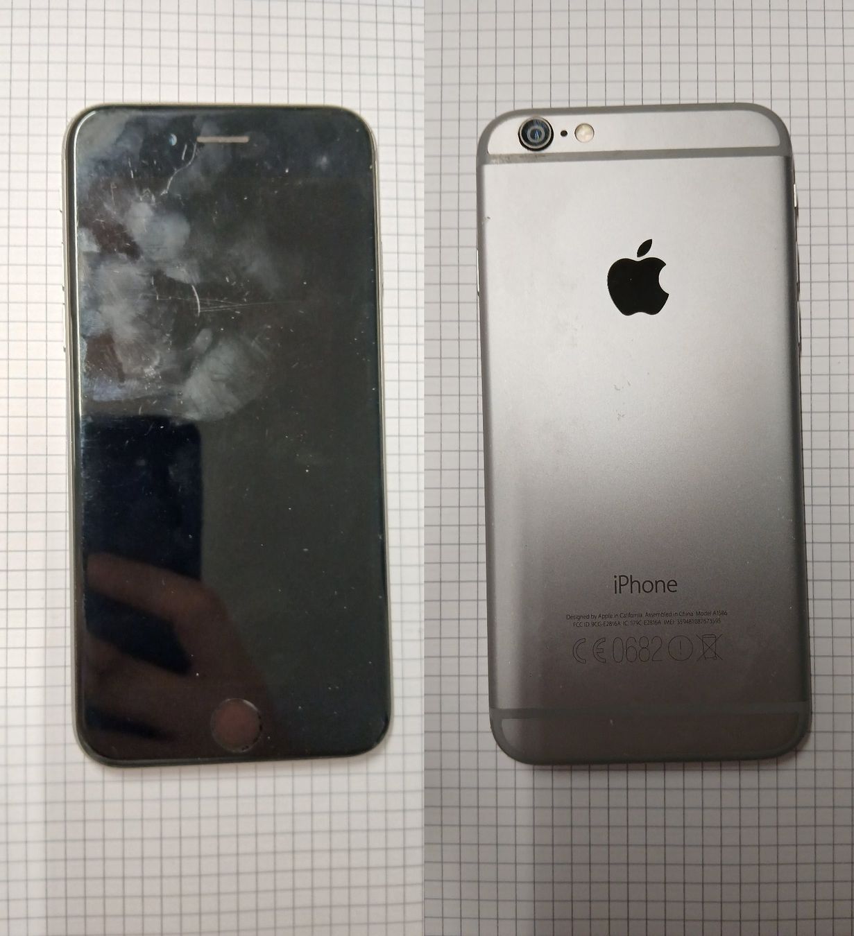 Apple Telefoni cellulari / Smartphones: Apple Iphone 6 / A1586 / 32 GB / iOS 12.5.7 / #124 – Usato da Adlikon b.Regensdf venduto da ChriZ86