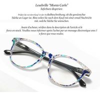 Lesebrille Monte Carlo +1.0 +1.5 +2.0 +2.5 +3.0 +4.0