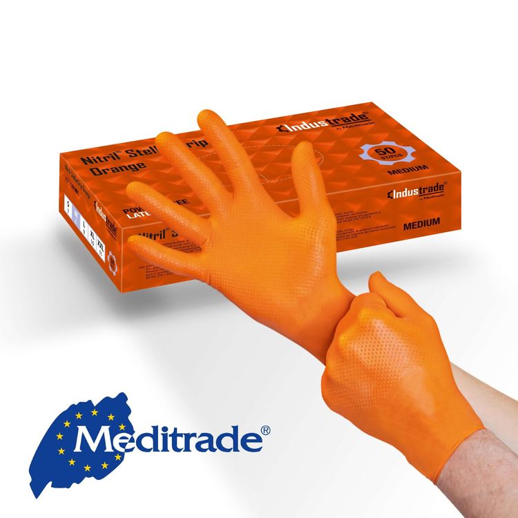Kunzer TIGER GRIP S 100 St. Nitril Einweghandschuh Größe (Handschuhe): S EN 455, EN 374 kaufen