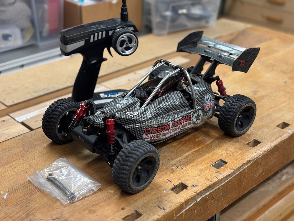 RC Car 1/10 Reely Carbon Fighter 4WD Brushless Buggy ARTR | Kaufen auf ...