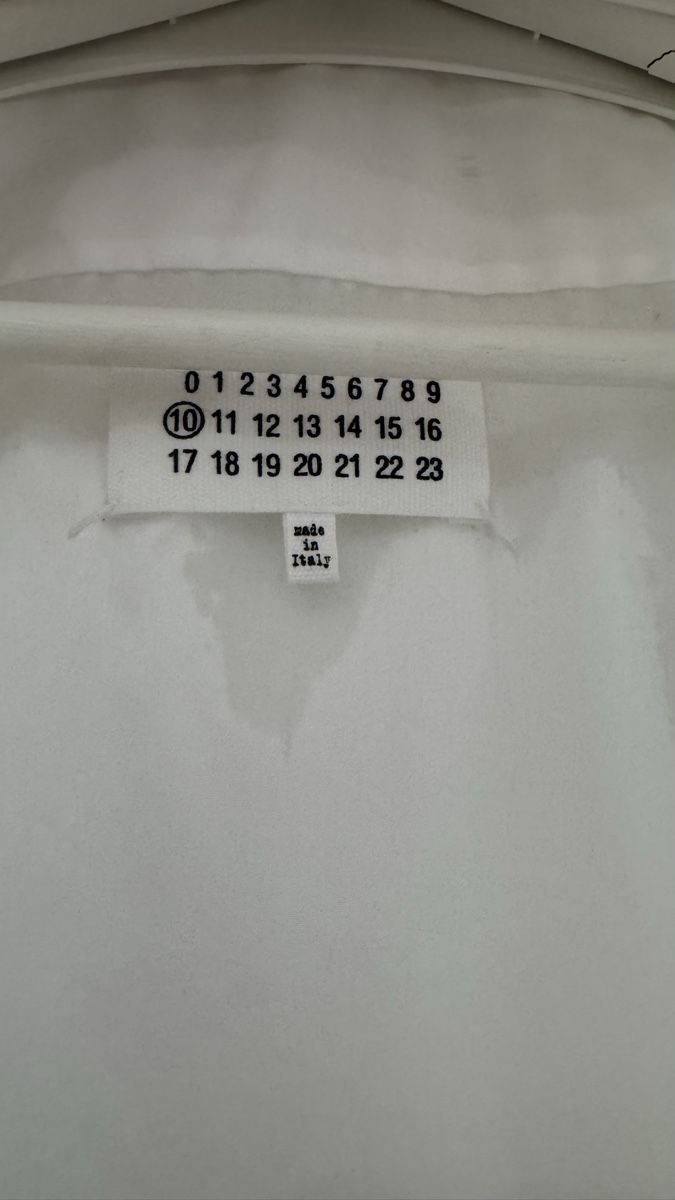 Camicie: Maison Margiela Shirt White Size 41 – Nuovo (secondo la descrizione) da Brugg AG venduto da GiovanniVercetti 4