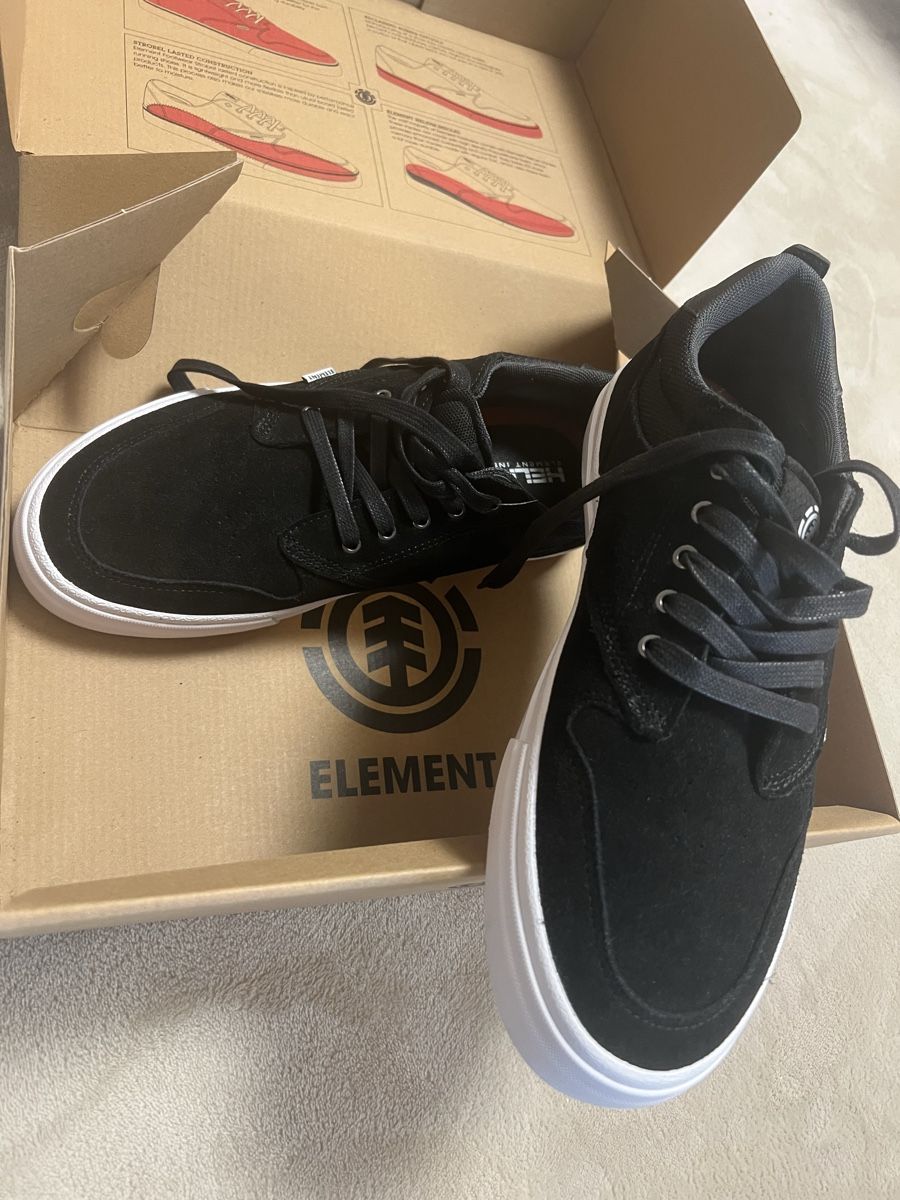 Element Scarpe da uomo: Element Topaz C3 2.0 Black, Grösse 43, NEU, Schwarz – Nuovo e nell'imballaggio originale da Rotkreuz venduto da maracaibo1991 1
