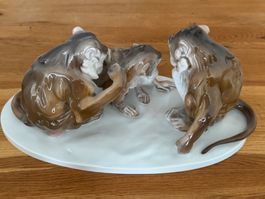 🌻 Rosenthal Affen Porzellan Figur gebraucht guter Zu...