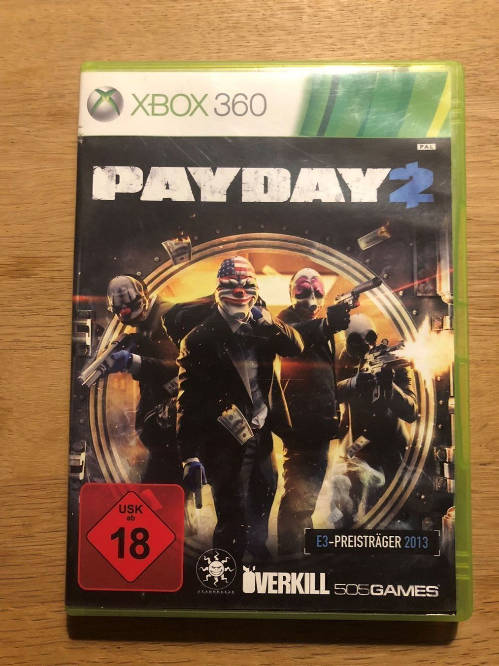 Microsoft Spiele: Payday 2 für Xbox 360 – Gebraucht aus Kestenholz von Dickies09