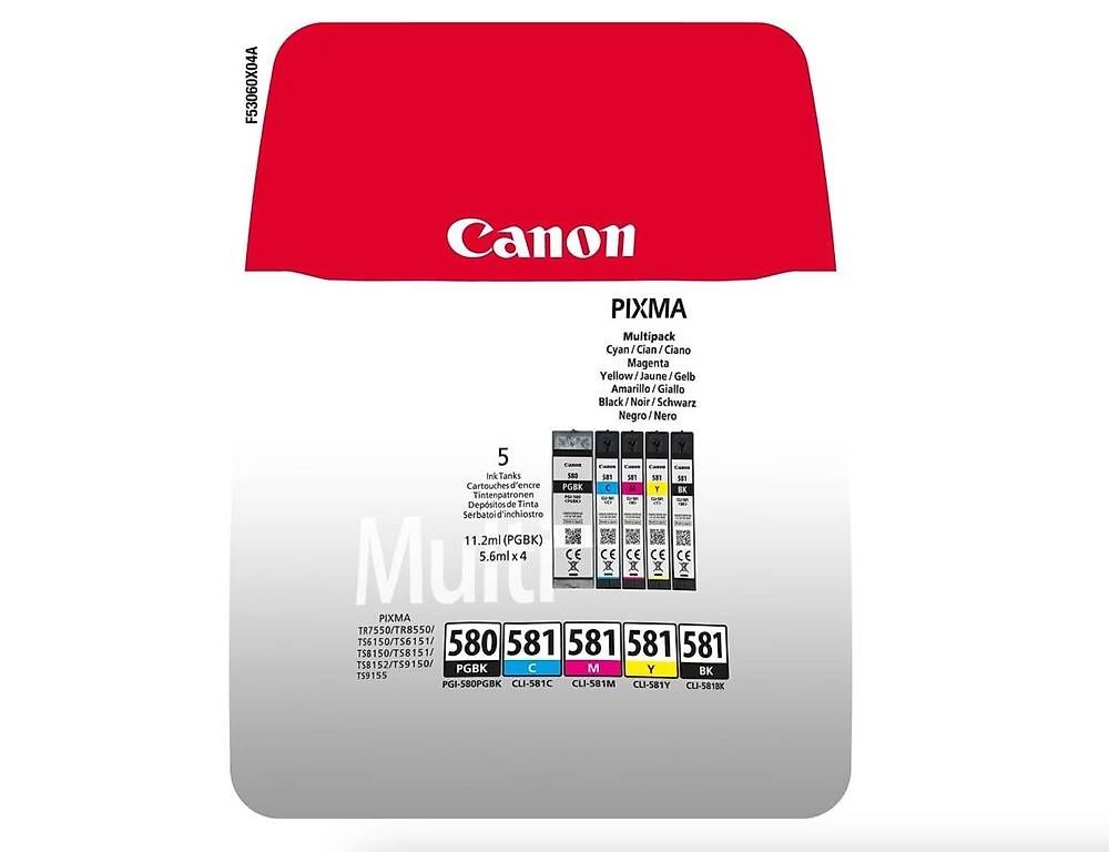 Canon Cartouches & Toner: Canon PGI-580/CLI-581 Multipack (Druckerpatrone) – Neuf avec emballage d'origine à Zürich par Pascal__72247 1