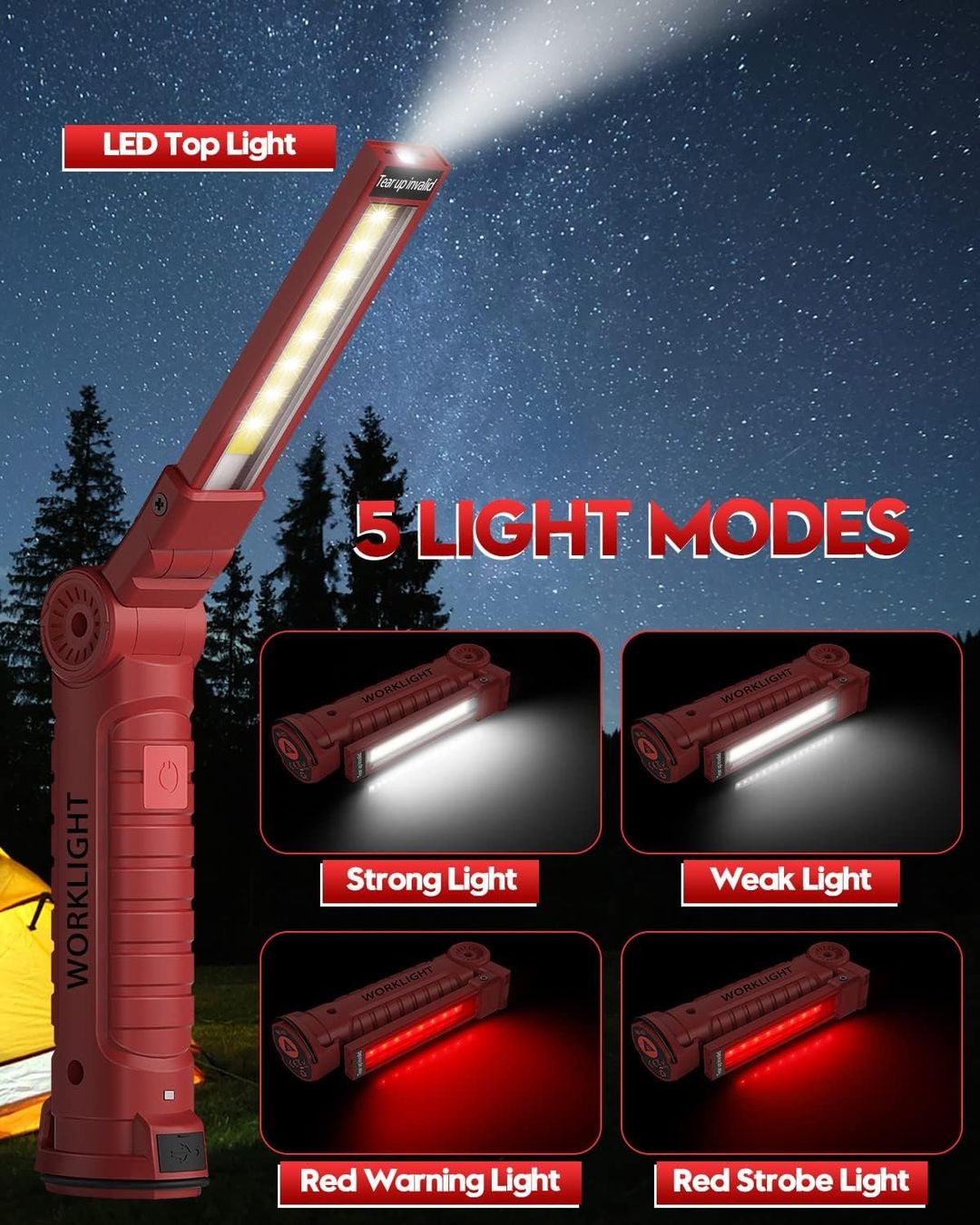 Lampade: LED Arbeitsleuchte 2 Stück – Nuovo e nell'imballaggio originale da Nuglar venduto da SaleRitter 2