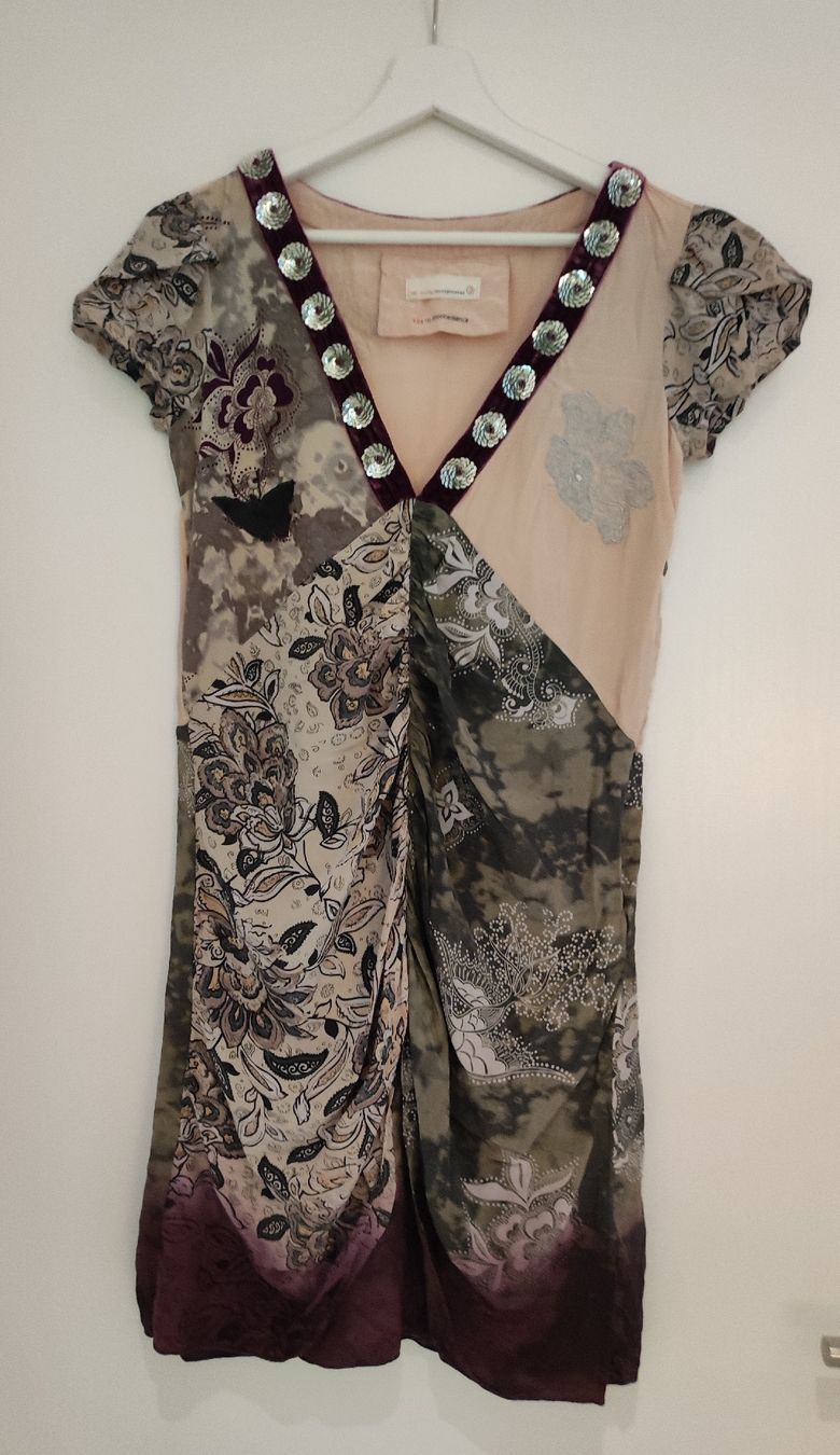 Vestiti: Odd Molly Seidenkleid Pailleten Boho – Usato da Stäfa venduto da modeflash