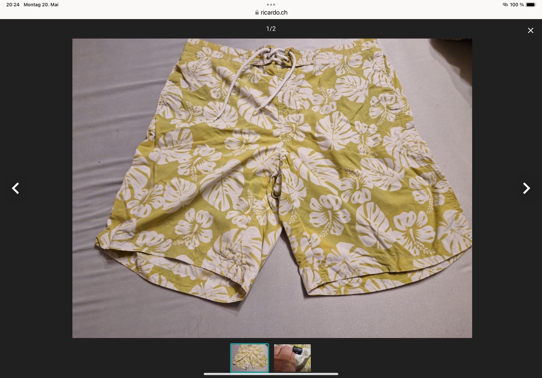 Costumi da bagno: Herren Badehose Gr 54 – Usato da Langnau am Albis venduto da Judithsebi