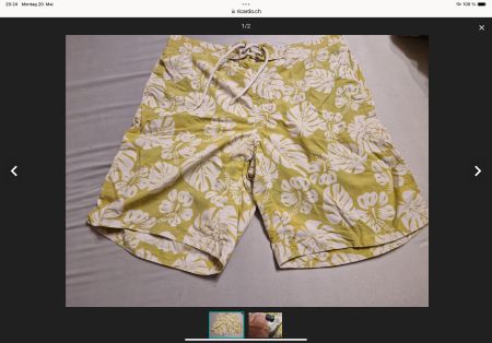 Herren Badehose Gr 54