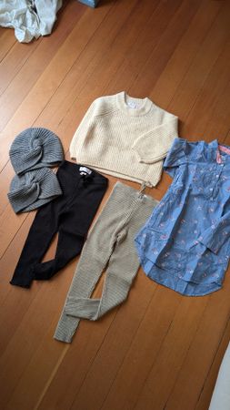 Mädchen Kleidung Set 6 Teile H&M Zara Grösse 74-110