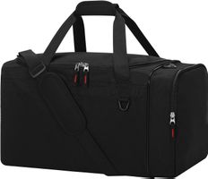 Sporttasche 40L Gym Reisetasche mit Seitenfach Schwarz
