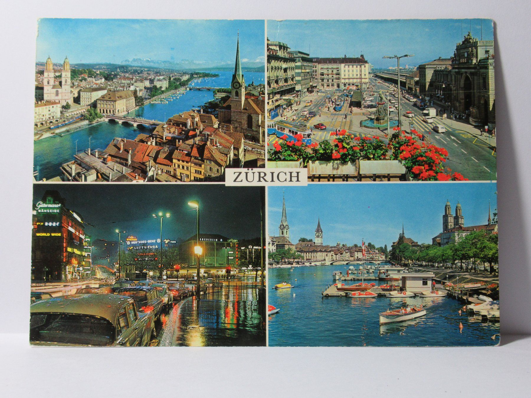 Ansichtskarten: Zürich , Bahnhofstrasse 1965 – Gebraucht aus Grenchen von Bluemchen1900 1