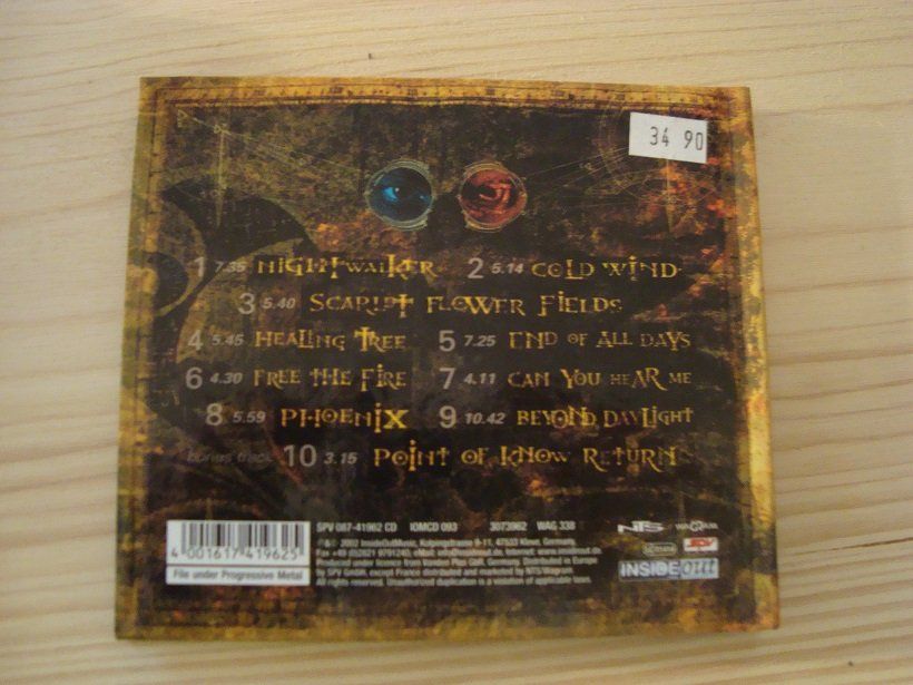 CDs: VANDENPLAS   Beyond Daylight – D'occasion à Othmarsingen par Smallsoldier 1