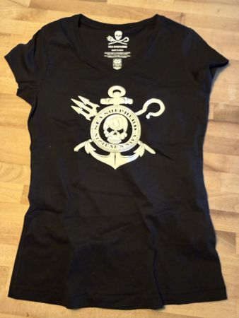 Schwarzes Sea Shepherd T-Shirt, Gr. S, Top Zustand!