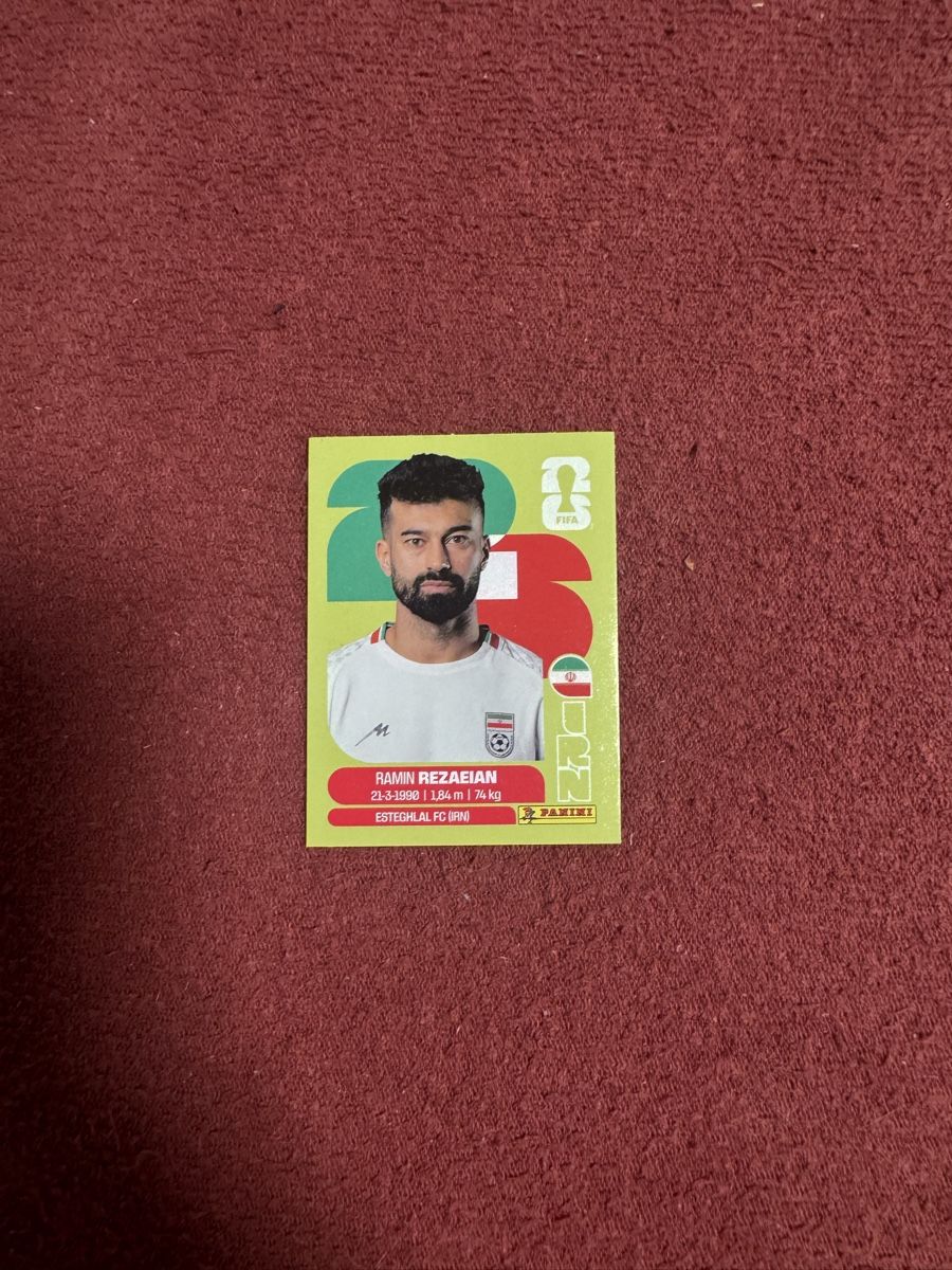 Panini Carte collezionabili: Panini Sticker Ramin Rezaeian Iran Nr. 7 – Nuovo (secondo la descrizione) da Heiden venduto da Sarah139