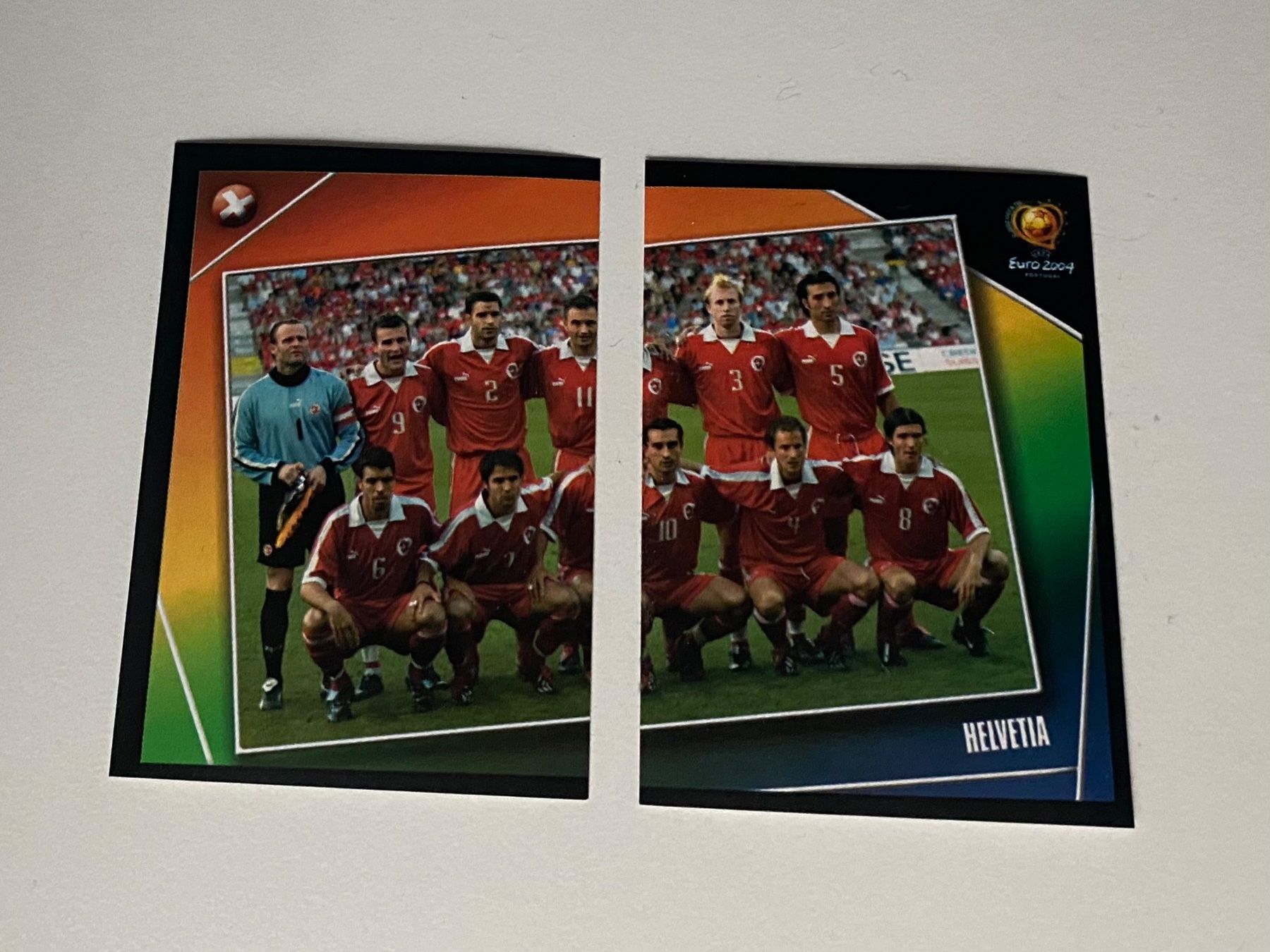 Panini Sammelbilder & Trading cards: 2 seltene Panini Bilder EM 2004. Team Schweiz – Gebraucht aus Hergiswil LU von FcMalkov