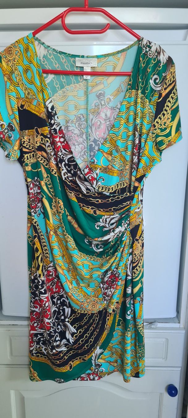 Vestiti: Sommerliches  Kleid bunt, Gr. L / Kurzarm – Usato da Wettingen venduto da Mahariko 3