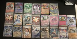 Pokémon Karten Sammlung – 22 Karten – EX/Full Art/Trainer