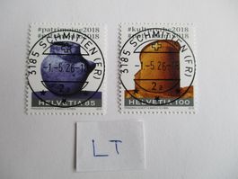 Voll Letzttagsstempel der Poststelle 3185 Schmitten FR