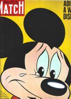 Paris Match 24 Décembre 1966 - Adieu Walt Disney