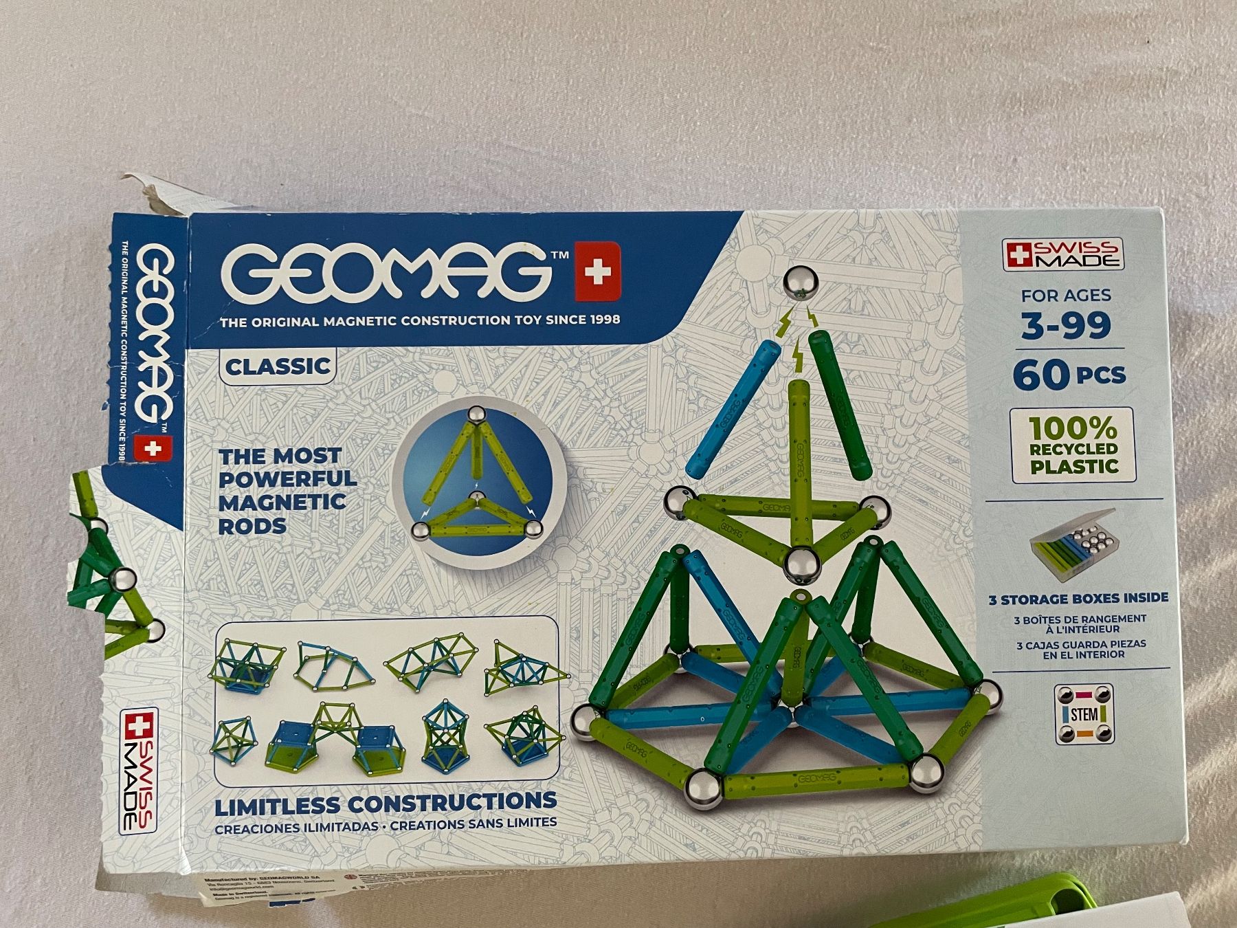 Geomag Giochi: Geomag, Magnet-Spiel, Schweizer Produkt – Usato da Cham venduto da 2eye