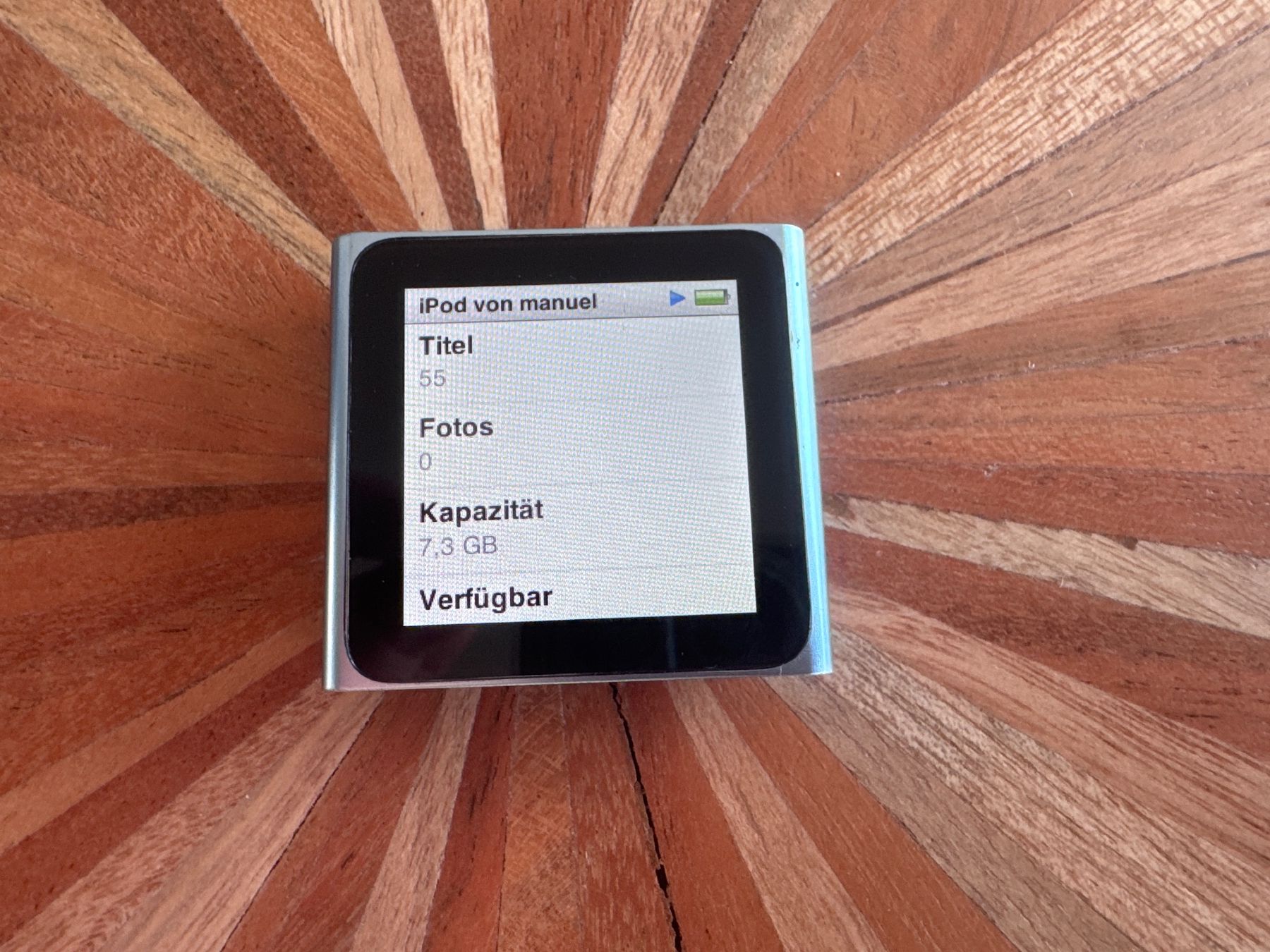Apple Lecteur media portable: iPod nano 6 Silber 8GB mit Ladekabel – D'occasion à St. Gallen par hae_6rmh 4