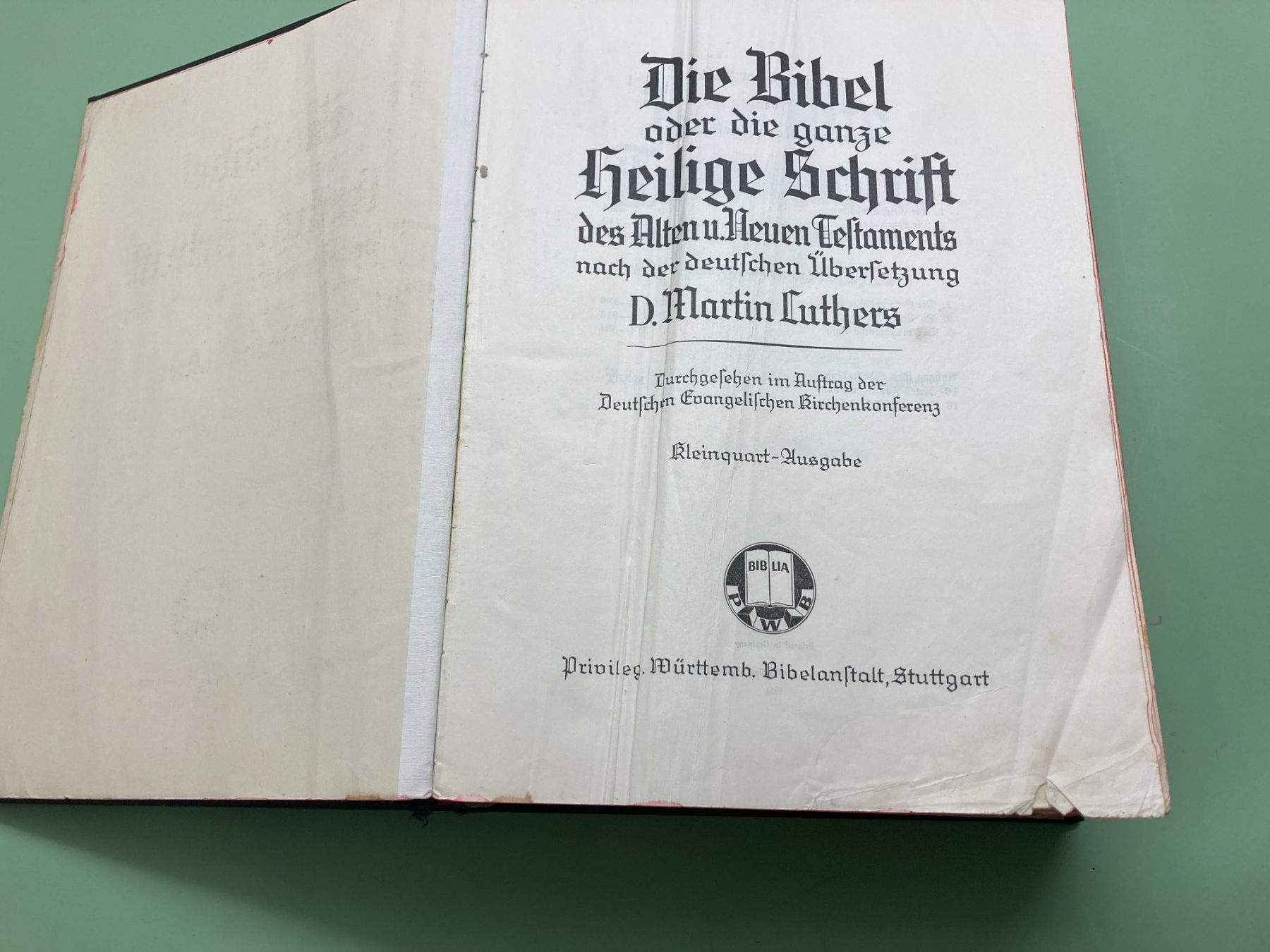 Libri: Die Heilige Schrift, Antike Bibel – Usato da Bauma venduto da Hmuggi 2